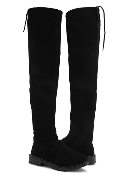 Comfortable Over-The-Knee Flat Long Boots