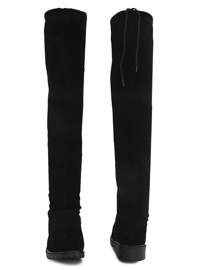 Comfortable Over-The-Knee Flat Long Boots