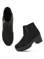 Comfortable & Fashionable With Zip Closure Boots