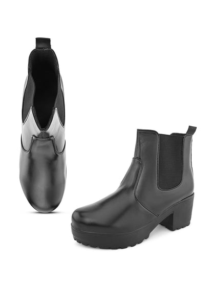 Classy & Elegant Boots With Zip Closure