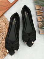 Tipped Bow with Elegant Design Flat Bellies