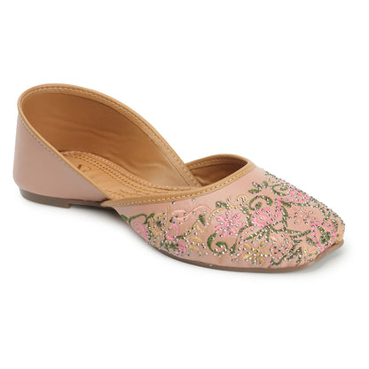 Ethnic Design Comfortable & Fancy Embroidered Punjabi Juttis