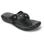 Sophisticated & Classic Flower Design Soft Cushion Doctor Slippers