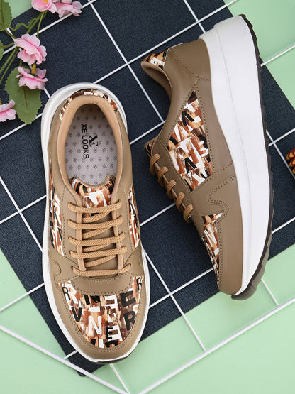 Women's Comfortable Lace up Sneakers Shoes