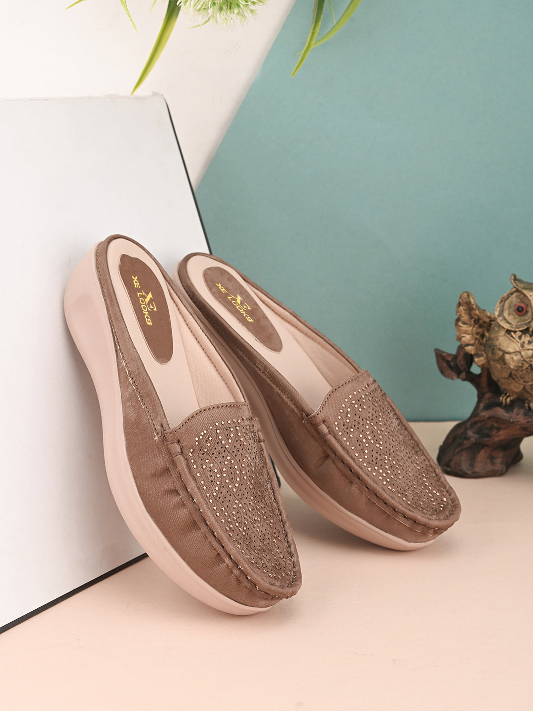 Elegant Slip-On with Cushioned Mules