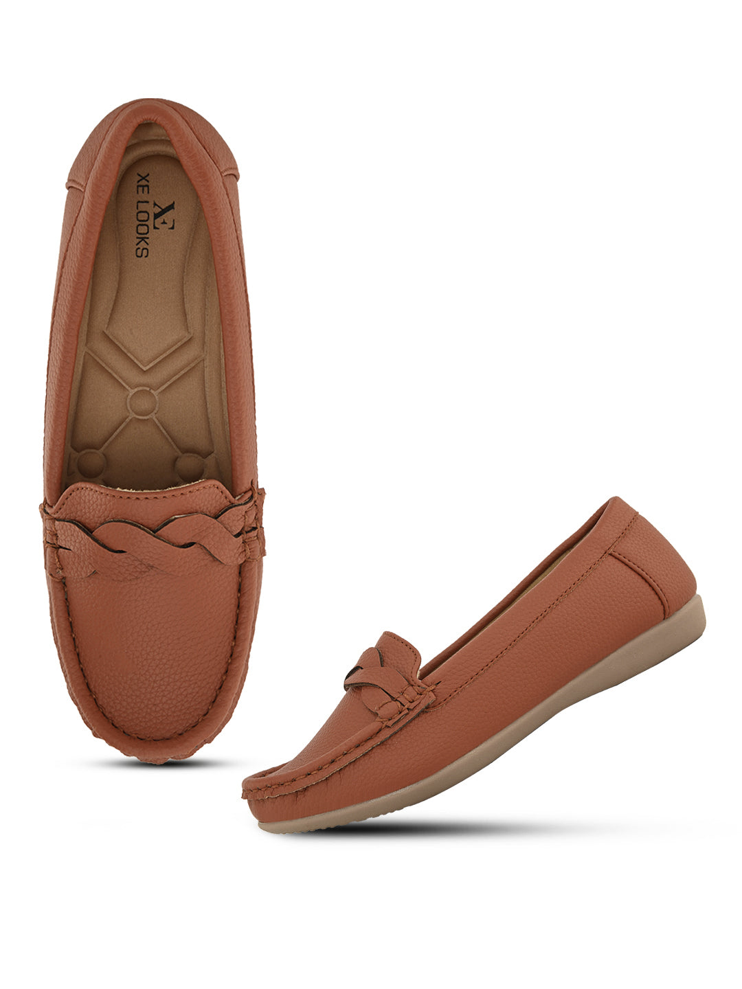 Soft & Comfortable Wave Design Slip-On -Loafer