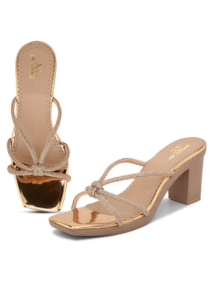 Comfortable & Fancy Block heel sandal