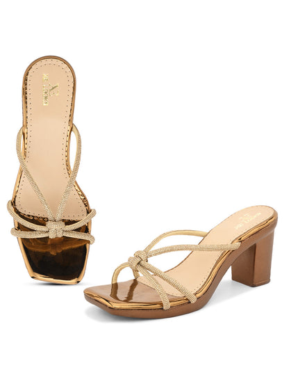 Comfortable & Fancy Block heel sandal