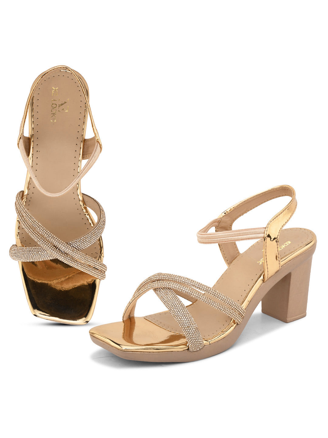 Comfortable Soft & Fancy Block heel sandal