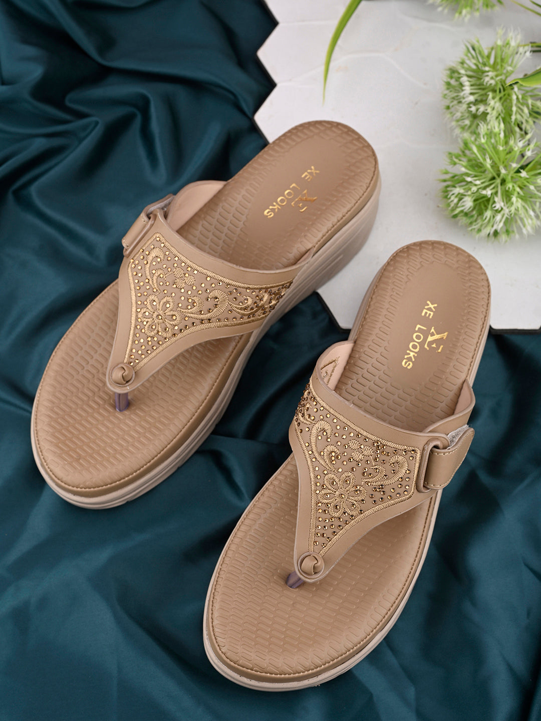 Orthopedic with Adjustable Strap and Cushioned Doctor Slippers