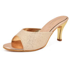 Stunning & Glamorous Pencil Heel Slippers