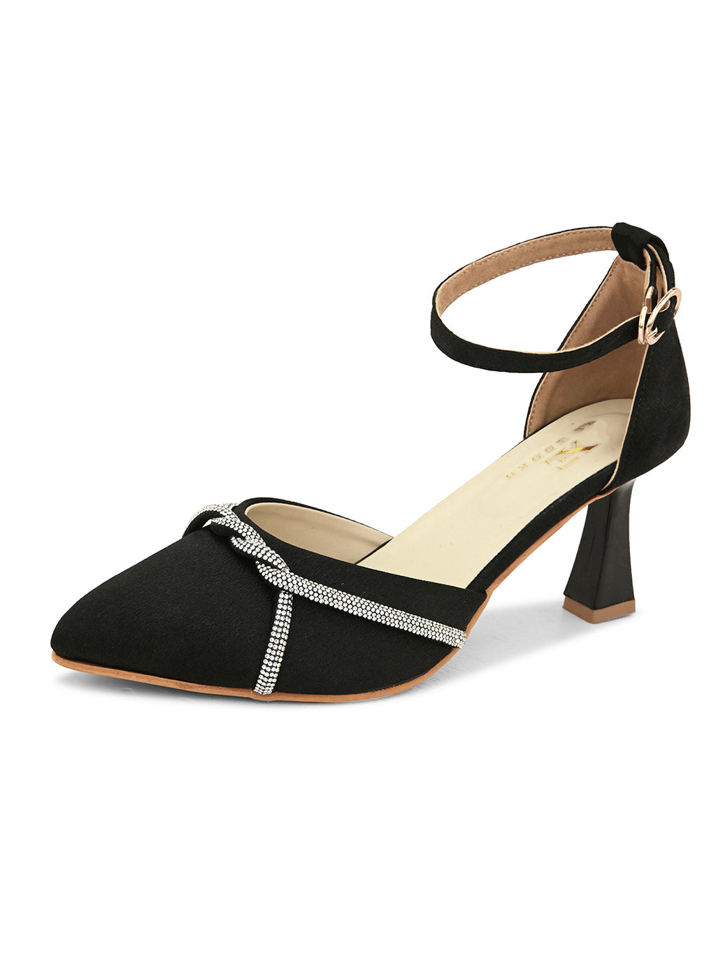 Fancy & Comfortable with Buckle Closure Heels