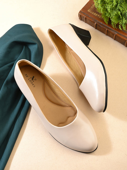 Attractive & Comfortable Block Heel Pumps Ballerinas