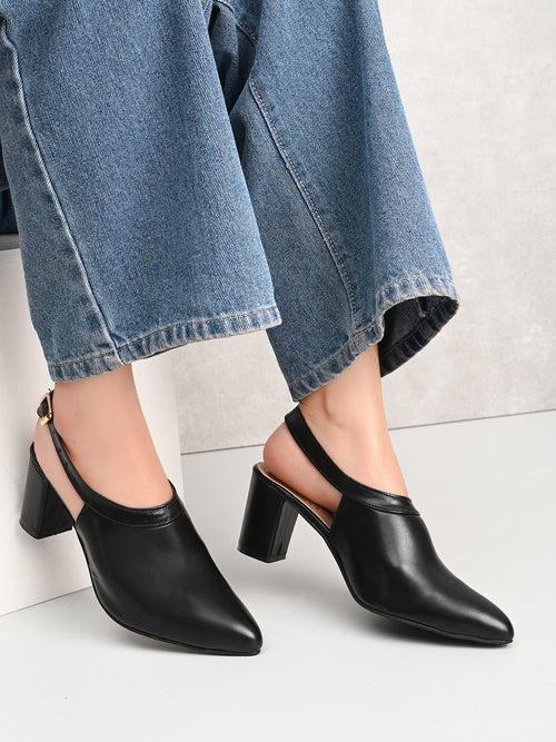 Beautiful Slingback Heel Sandals