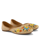 Traditional Floral Beaded Ethnic Juttis