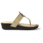 Chic & Elegant Stone Embellished Cushion Platform Slippers
