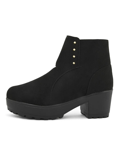 Comfortable & Fashionable With Zip Closure Boots