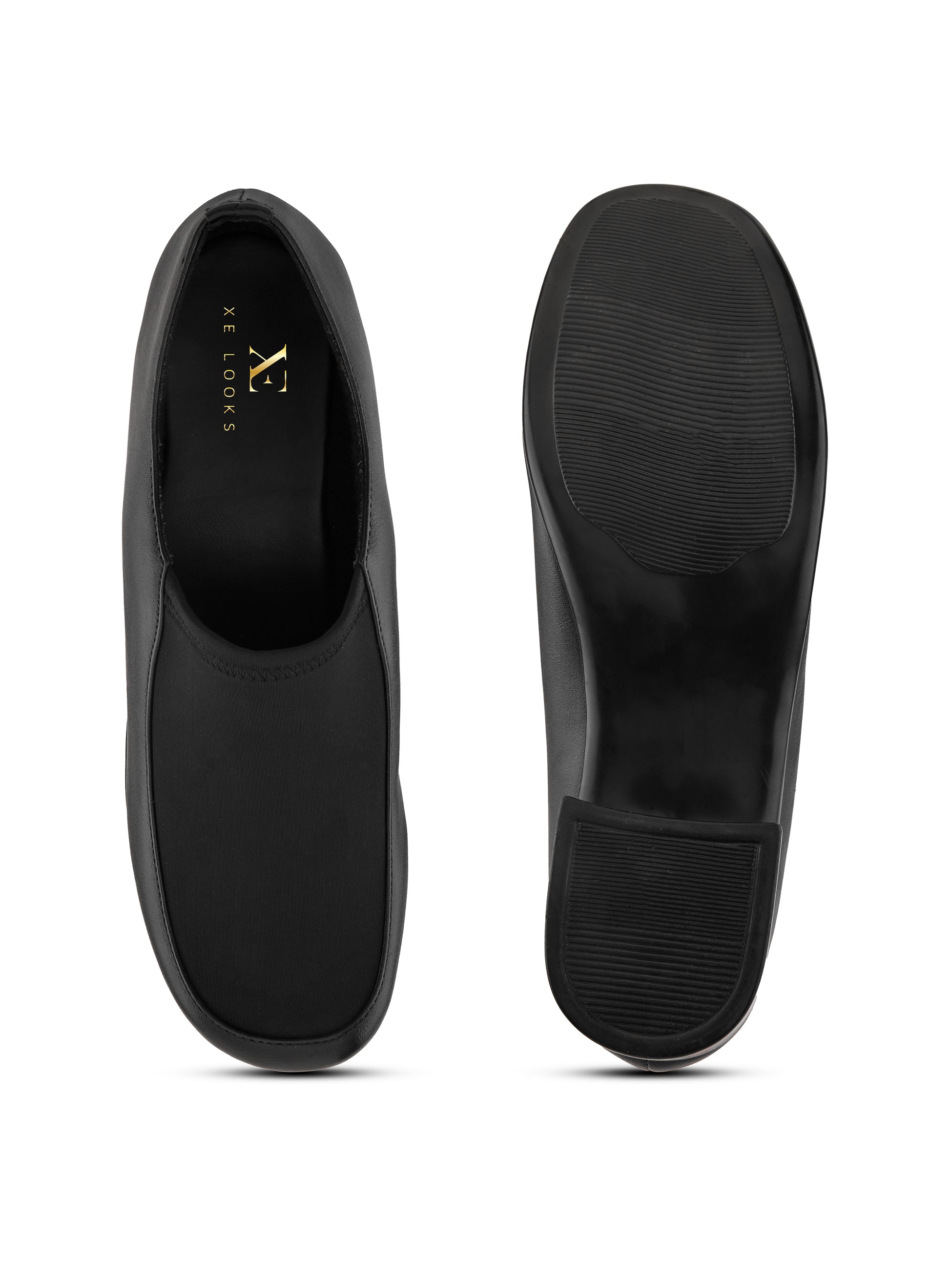 Elegant Comfortable Formal Block Heel Shoes