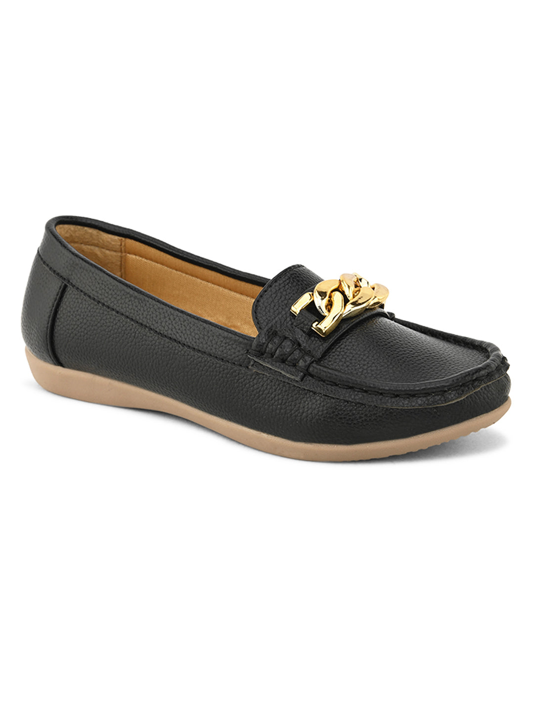 Comfortable ,Stylish & Fancy Chain Design Slip-On - Loafer