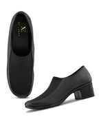 Elegant Comfortable Formal Block Heel Shoes