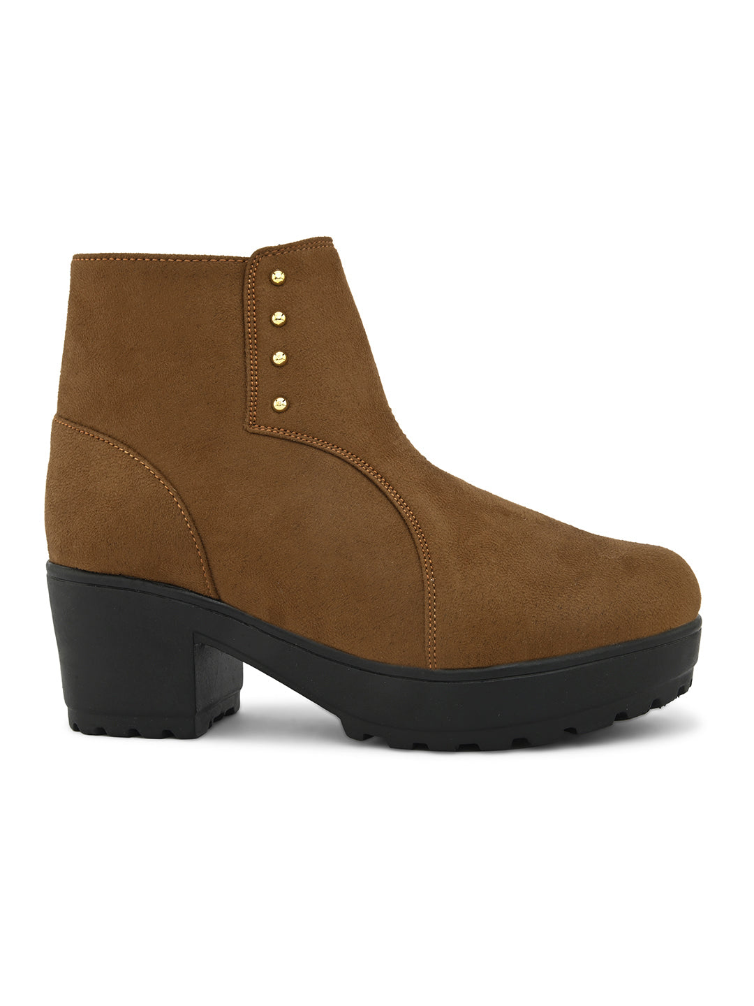 Comfortable & Fashionable Boots With Zip Closure