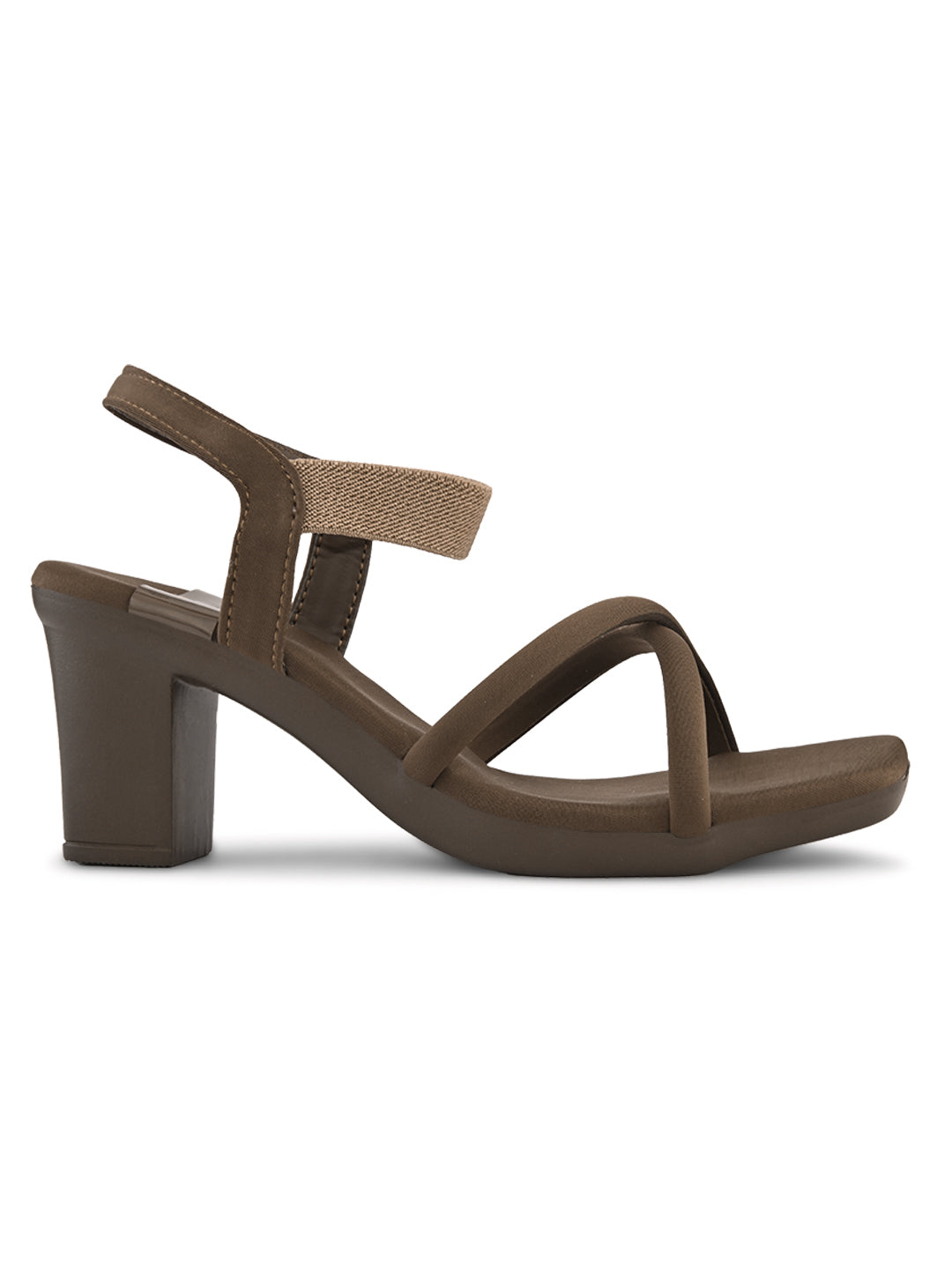 Bold & Attractive with Ankle strap Block High Heels Sandal