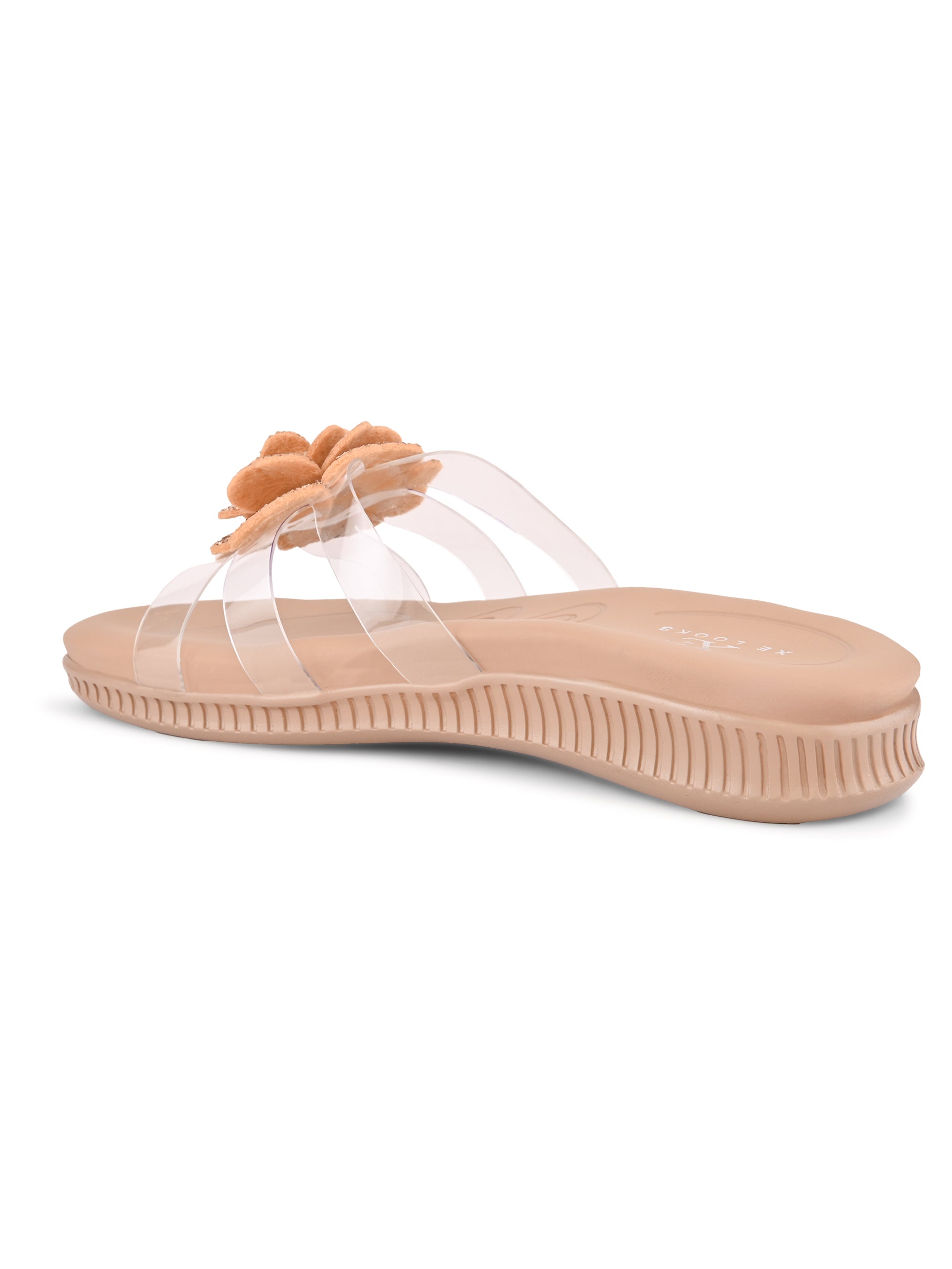 Crystal Rose Transparent Comfort Cushion Slides