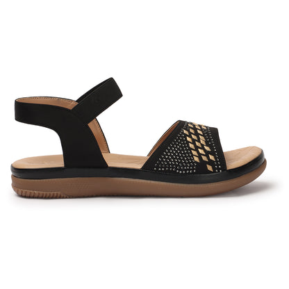 Graceful & Modern Siroski Design Sandals