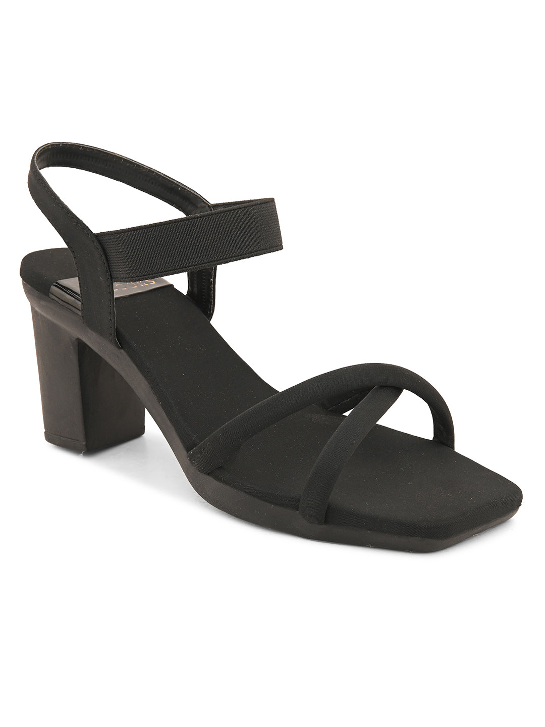 Bold & Attractive with Ankle strap Block High Heels Sandal