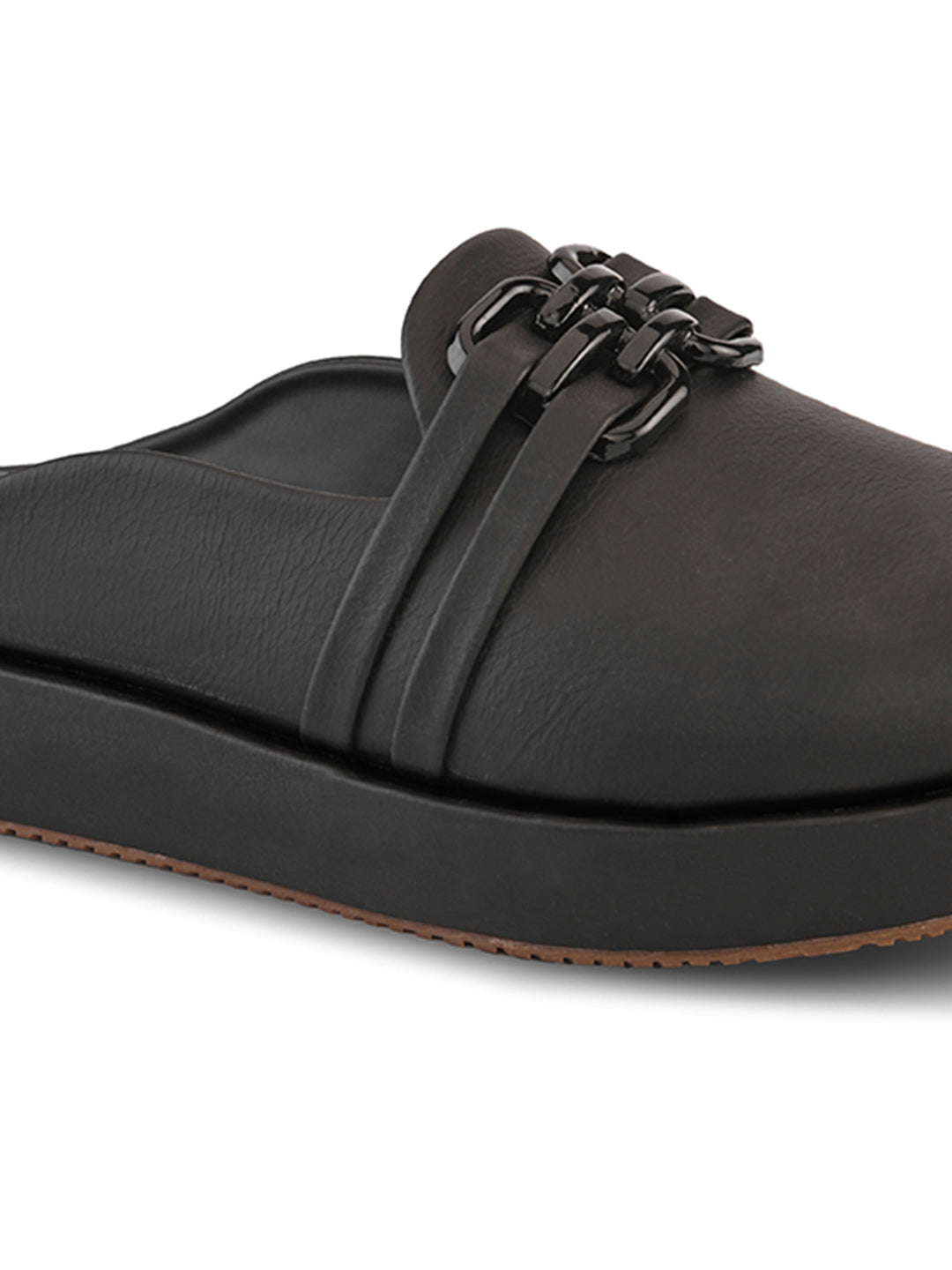 Slip-On Mules with Cushioned Footbed