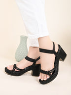 Elegant & Ankle straps Block Heel Sandals