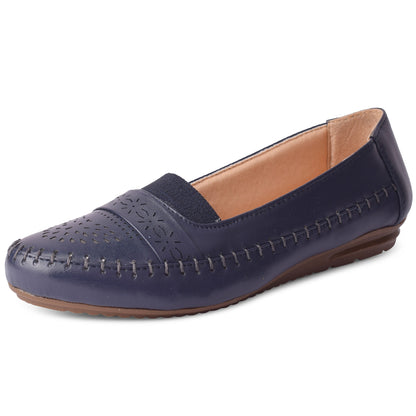 Poised & Stylish Comfortable Elastic Design Ballerinas