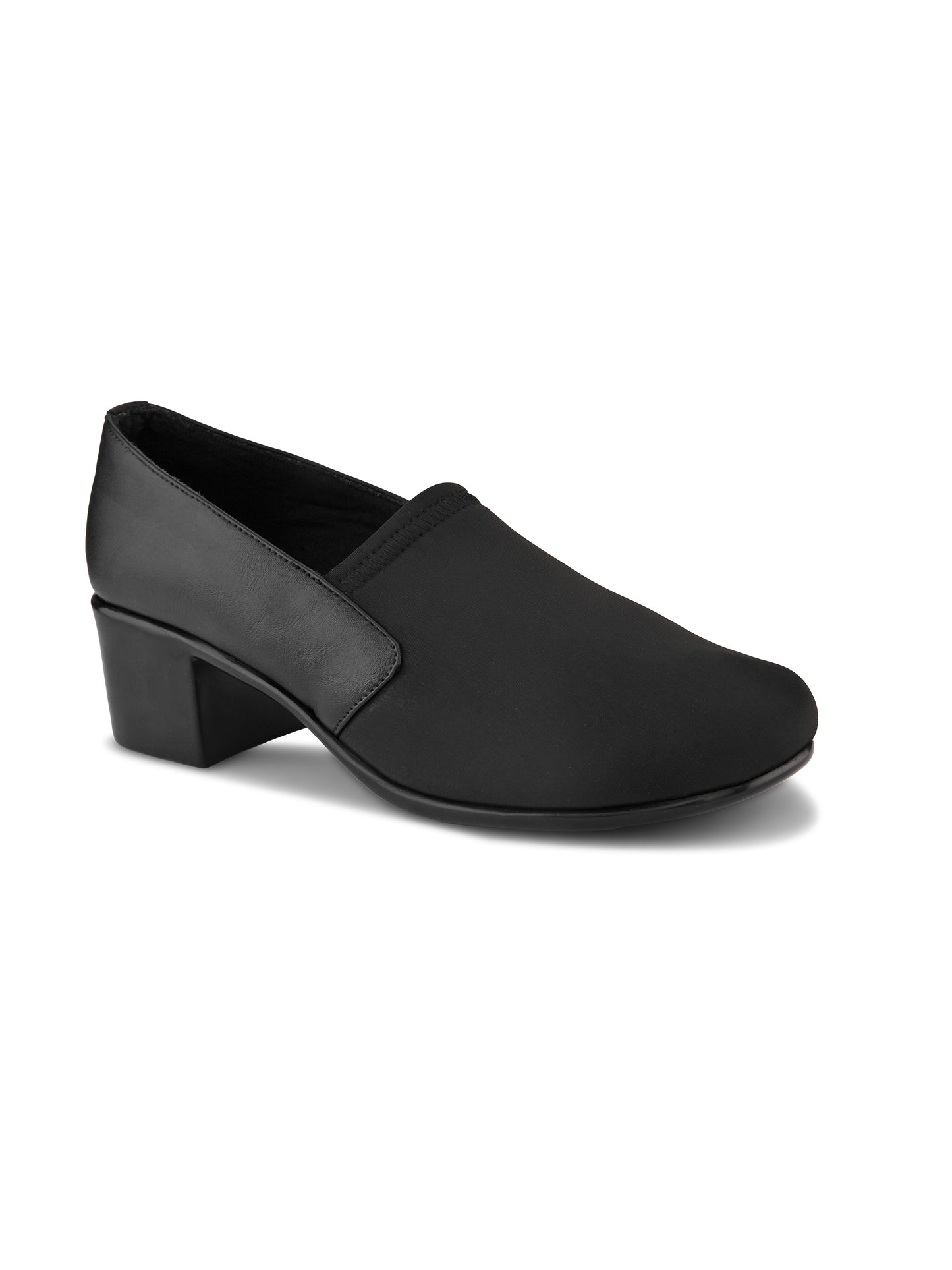 Soft & Supportive Slip-Ons Formal Block Heel Shoes