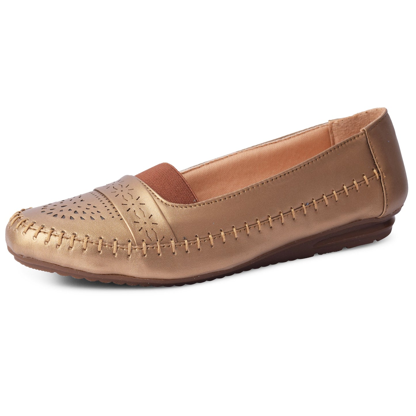 Poised & Stylish Comfortable Elastic Design Ballerinas