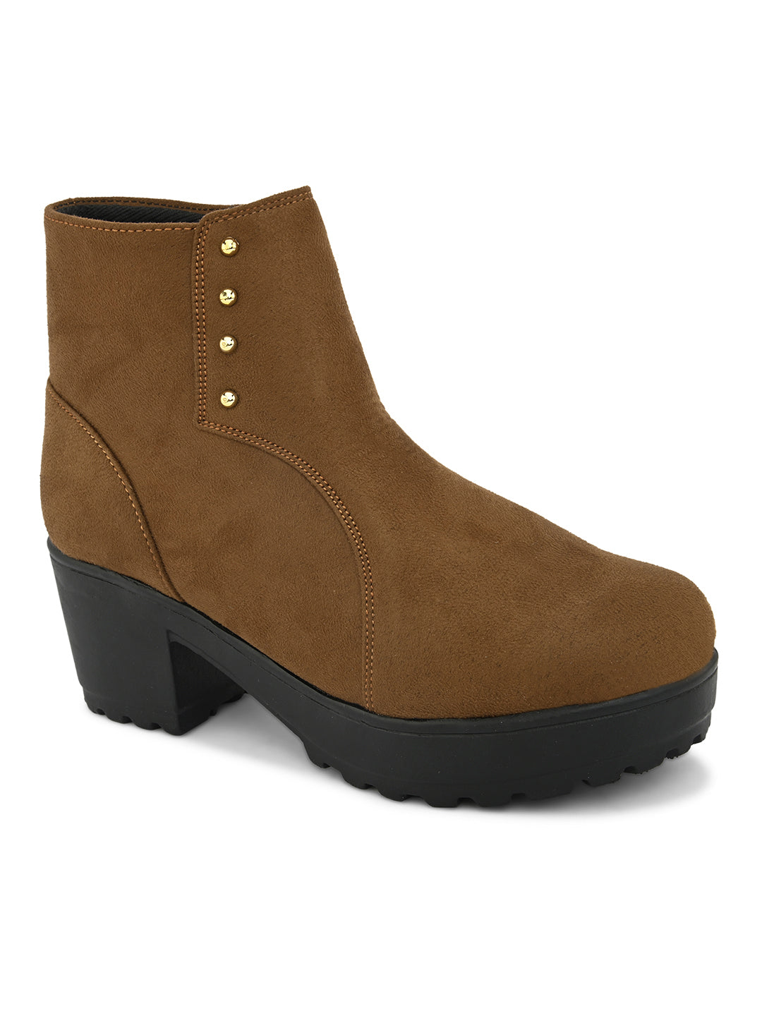 Comfortable & Fashionable Boots With Zip Closure