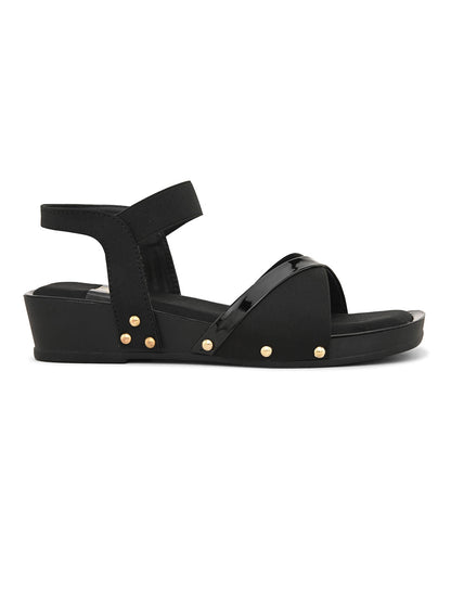 Comfortable Attractive & Fancy Ankle Strap-Wedges