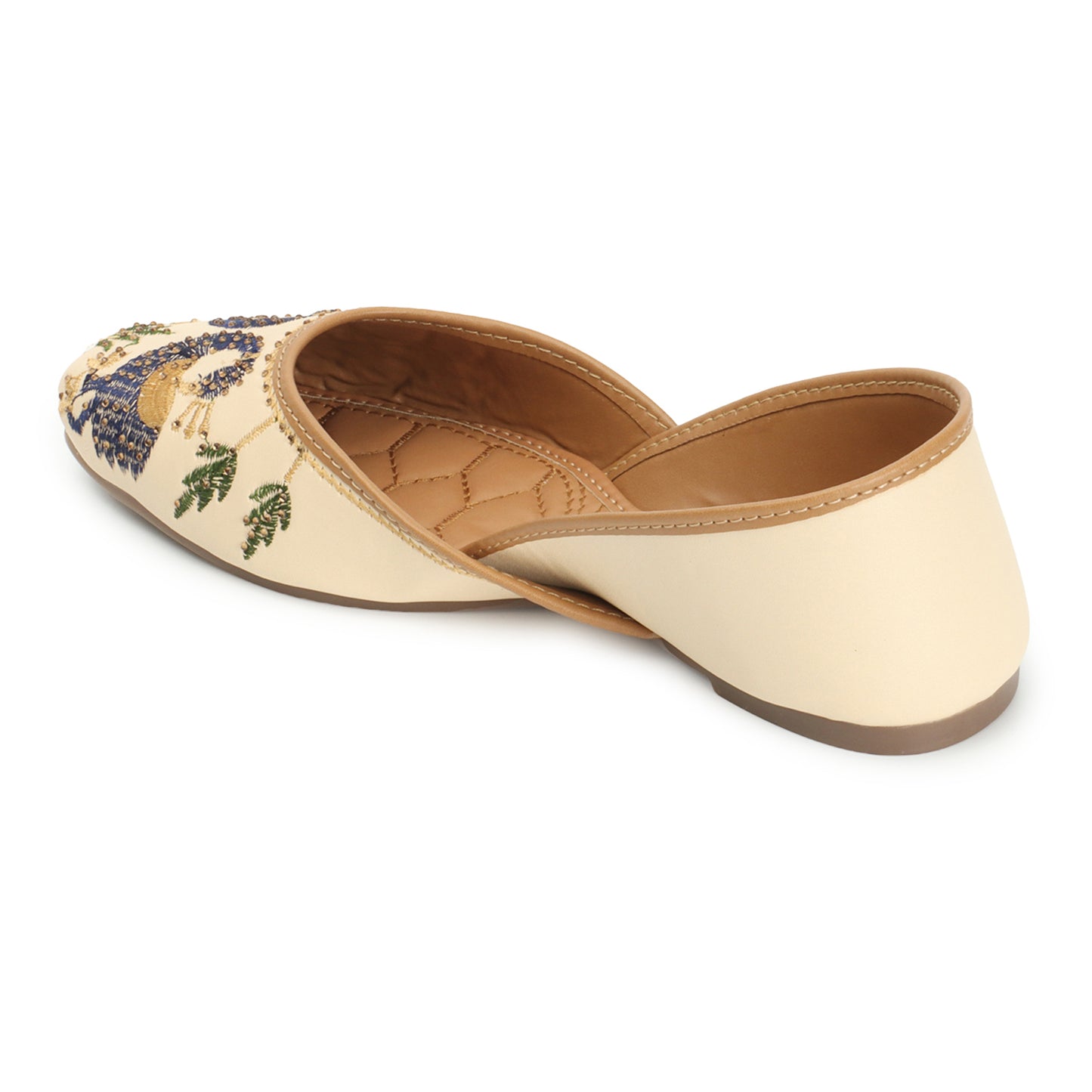 Peacock Design Comfortable Graceful & Attractive Ethnic Punjabi Juttis