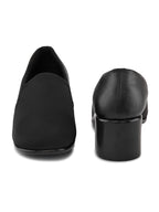 Soft & Supportive Slip-Ons Formal Block Heel Shoes