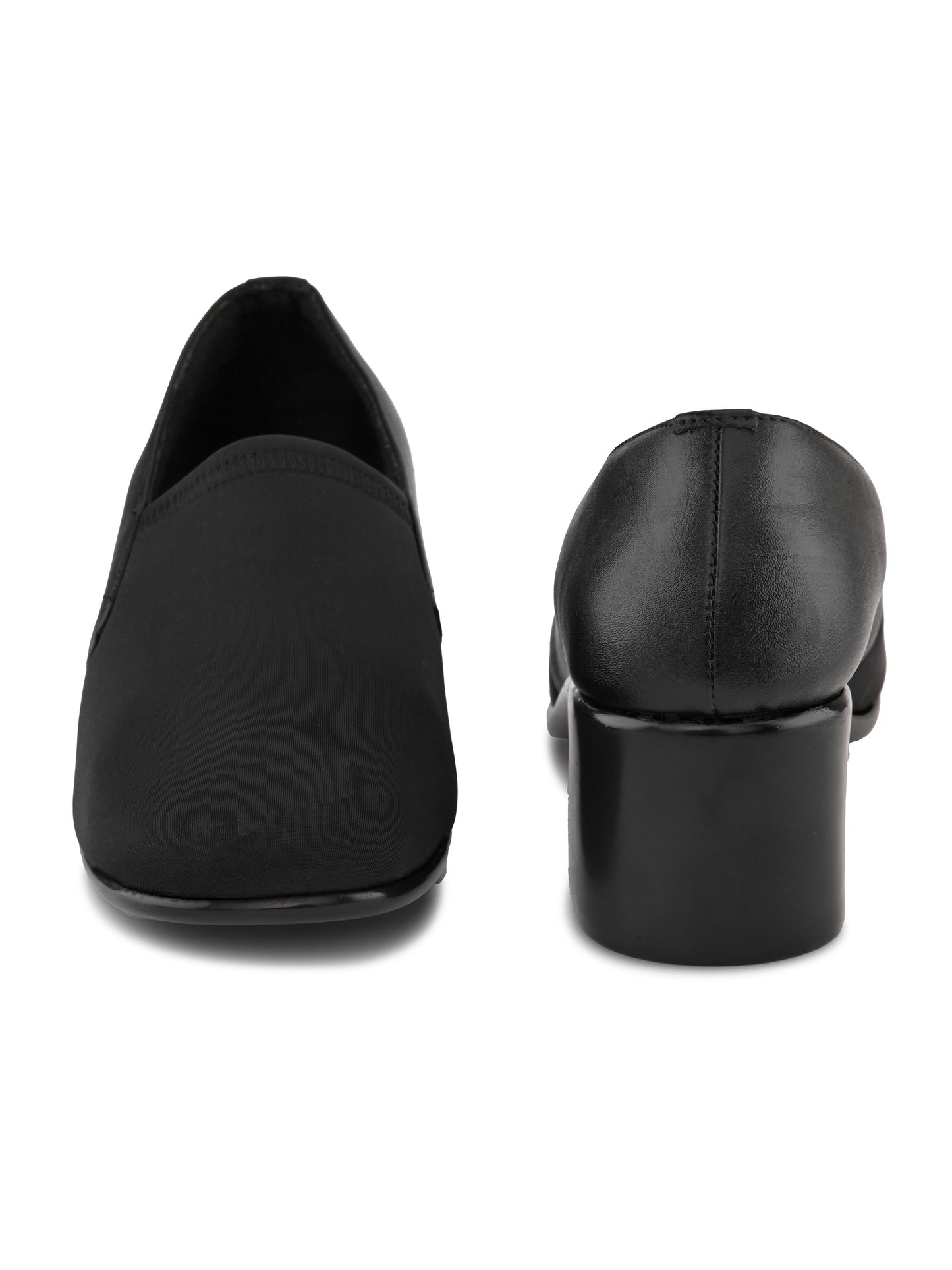 Soft & Supportive Slip-Ons Formal Block Heel Shoes