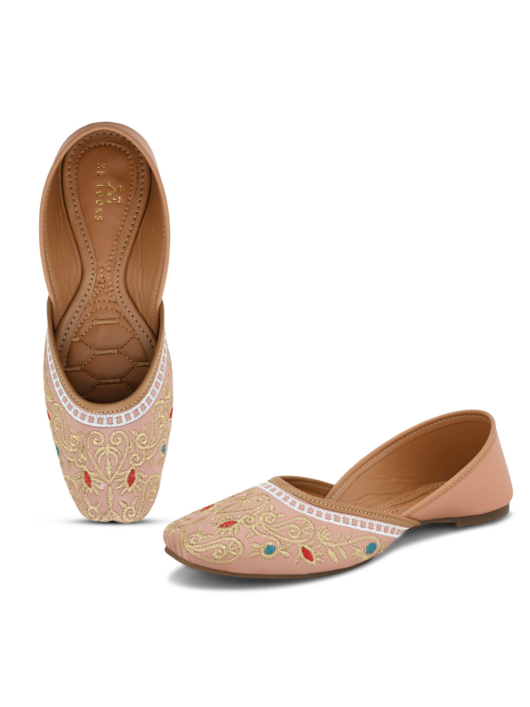 Flat Comfortable , Trend & Fancy  Embellished Punjabi Jutties