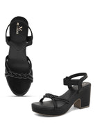 Elegant & Ankle straps Block Heel Sandals