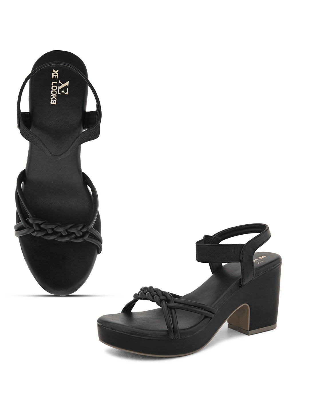 Elegant & Ankle straps Block Heel Sandals