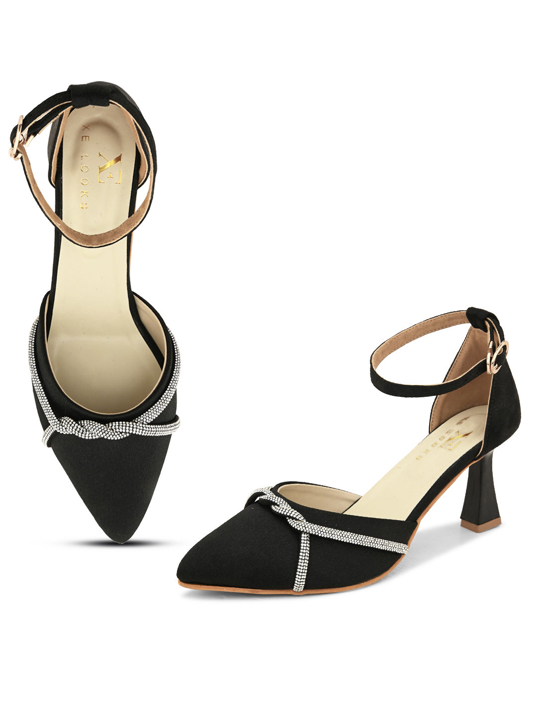 Fancy & Comfortable with Buckle Closure Heels