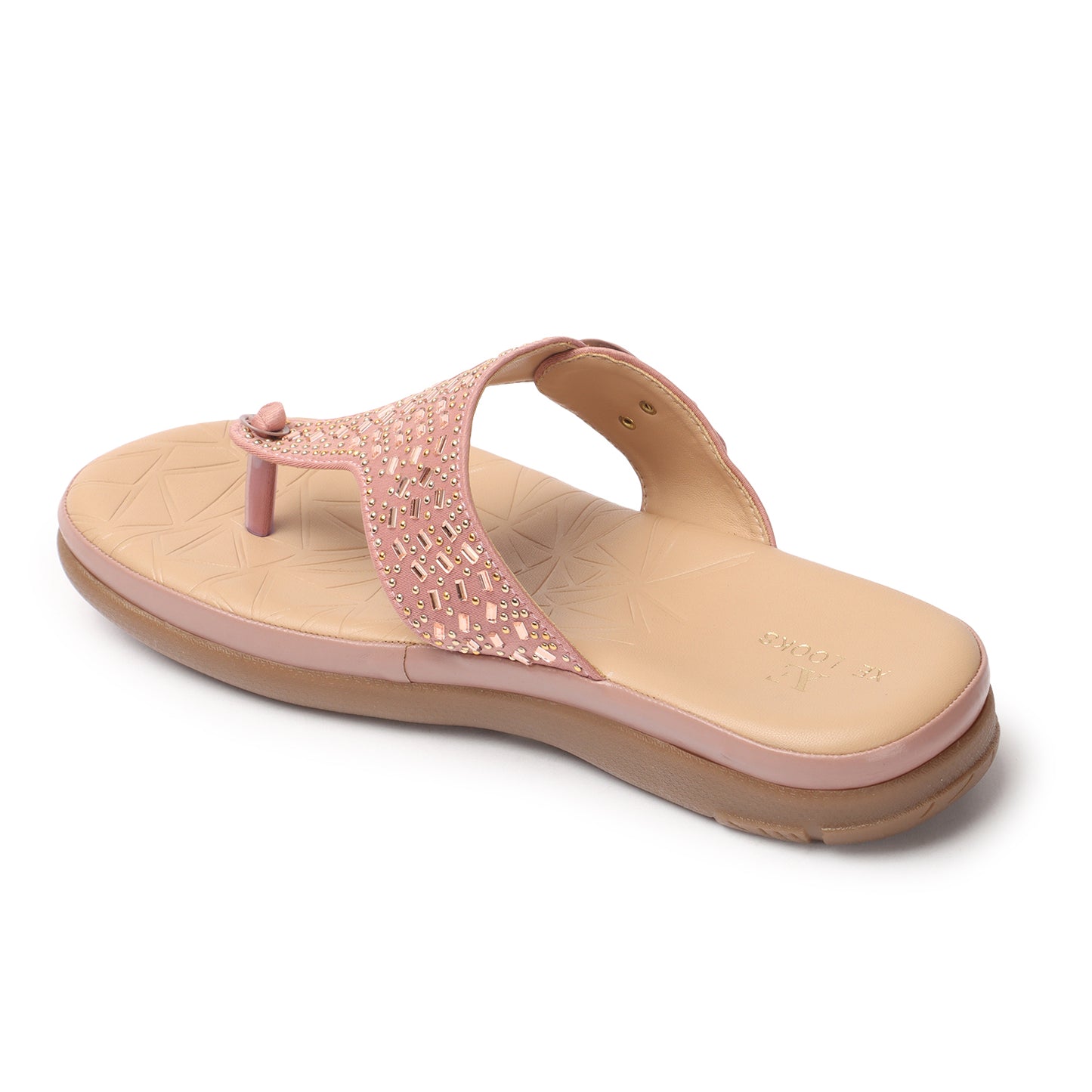 Chic & Elegant Siroski Design Soft Comfortable Slippers