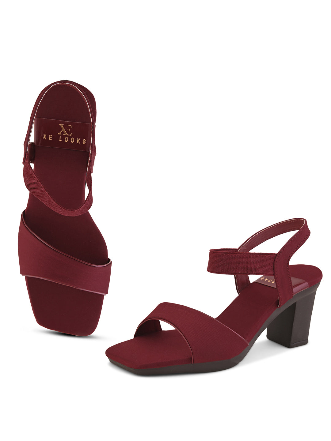 Bold & Trendy Block High Heels Sandals