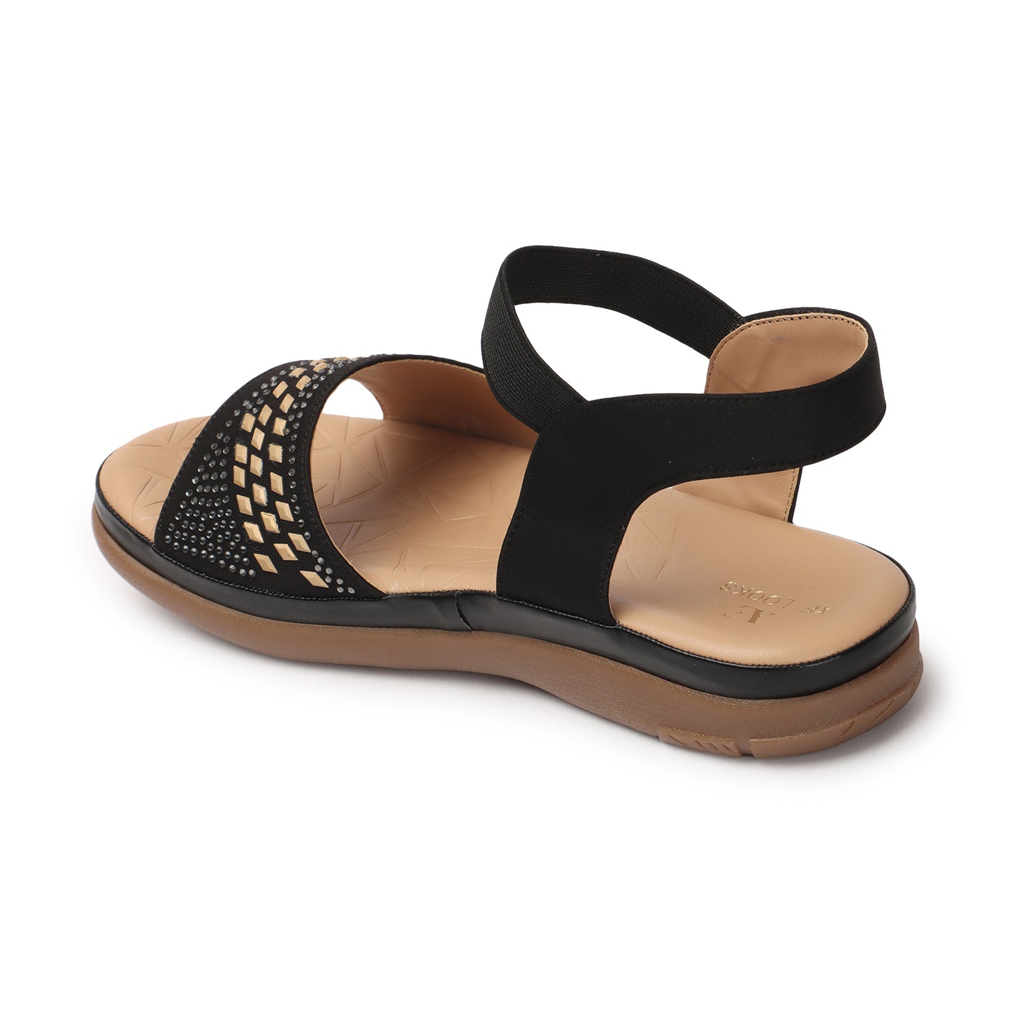 Graceful & Modern Siroski Design Sandals