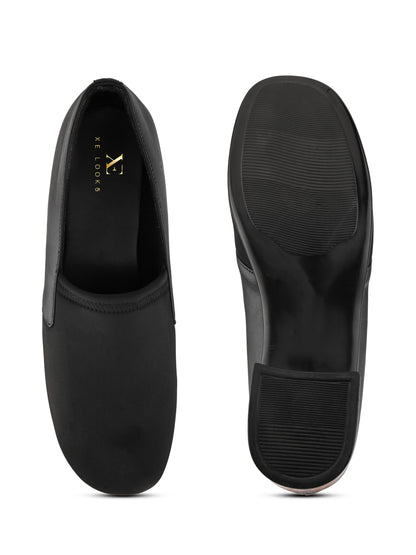 Soft & Supportive Slip-Ons Formal Block Heel Shoes