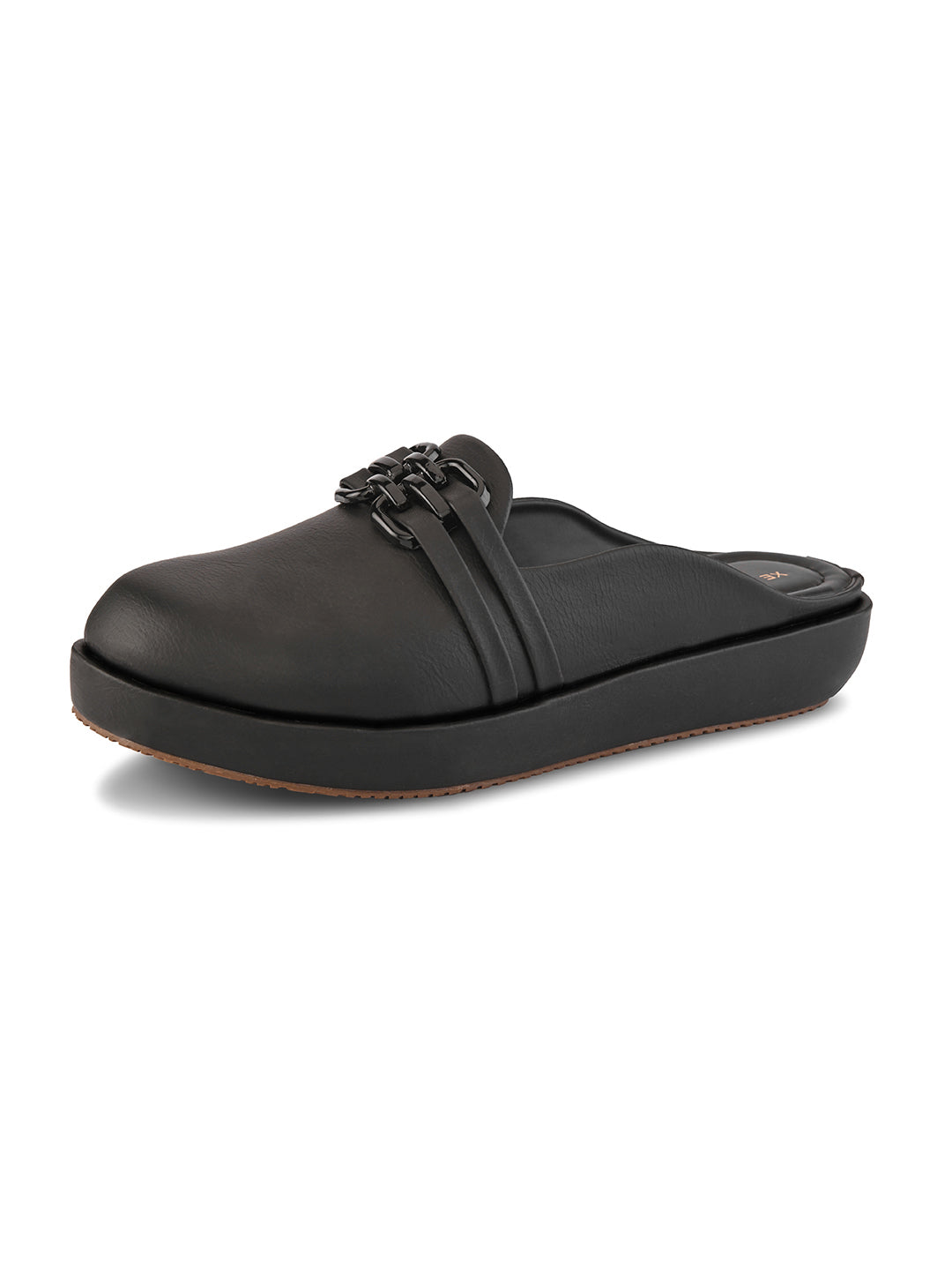 Slip-On Mules with Cushioned Footbed