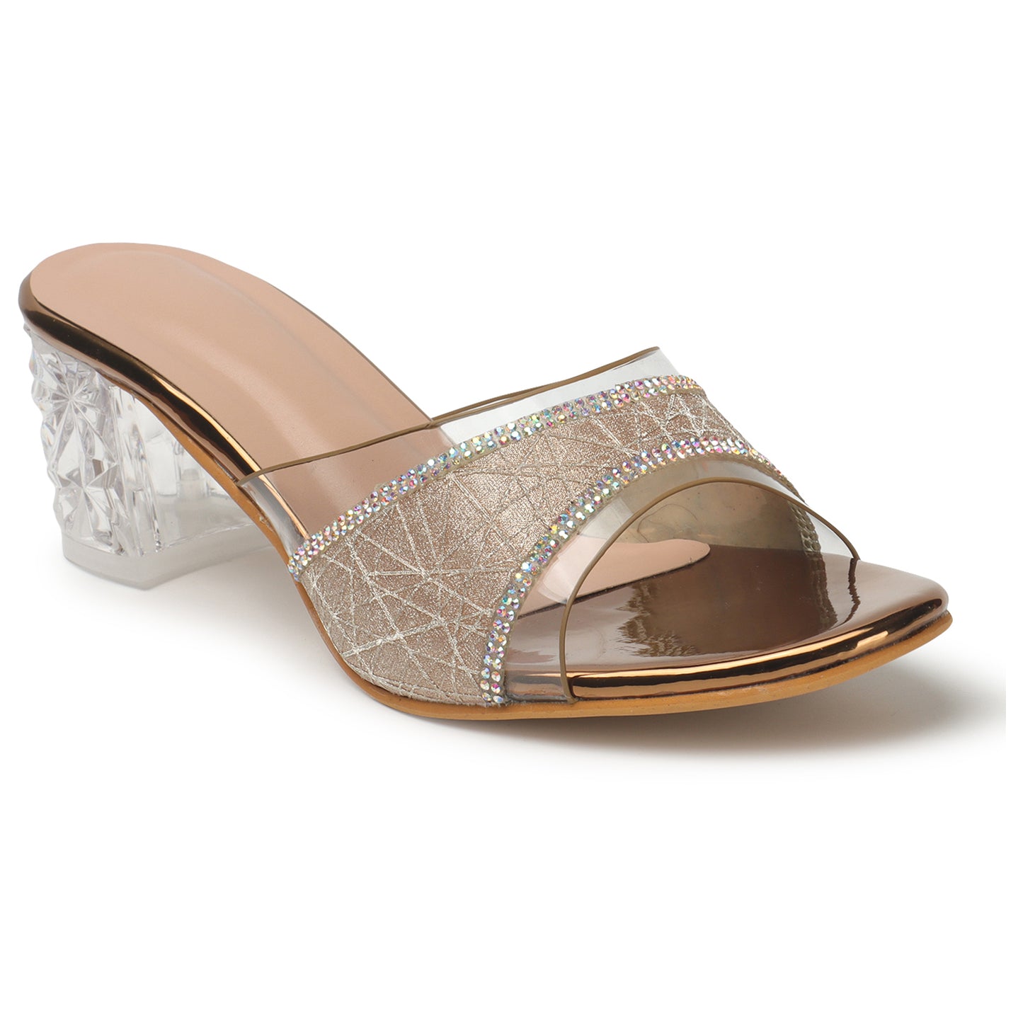 Fancy & Comfortable Stylish Slip-On Heels With 2.5 Inches Heel