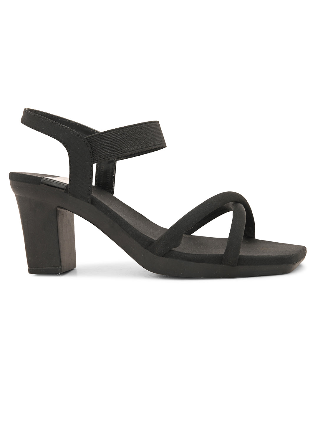 Bold & Attractive with Ankle strap Block High Heels Sandal